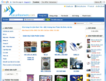 Tablet Screenshot of cacanhsonyen.com